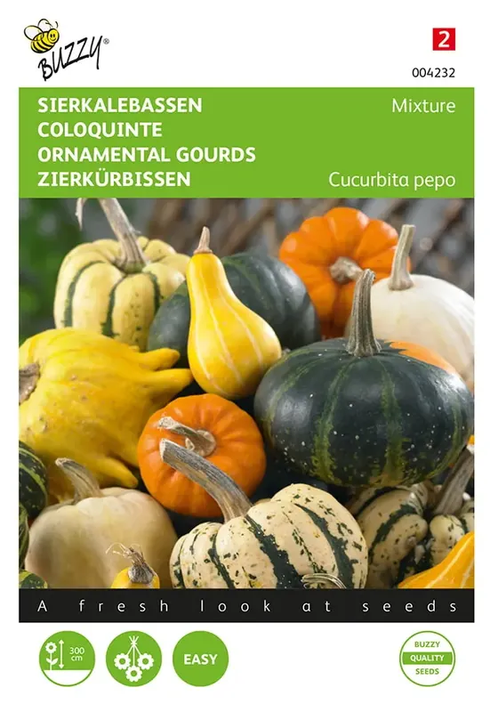 Cucurbita, Sierkalebas klein- en groot gemengd - Deal