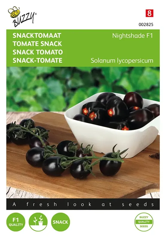 Tijdelijke aanbieding | Snacktomaat Nightshade F1