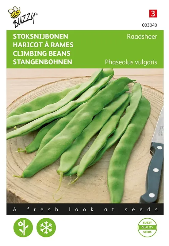 Stoksnijbonen Raadsheer, type Veense | Nieuw in het assortiment