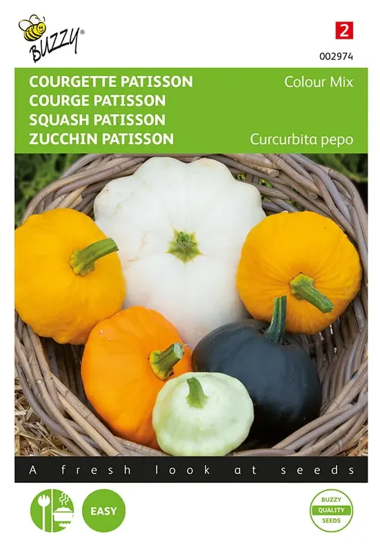 Voordelig | Courgette Patisson Colour mix