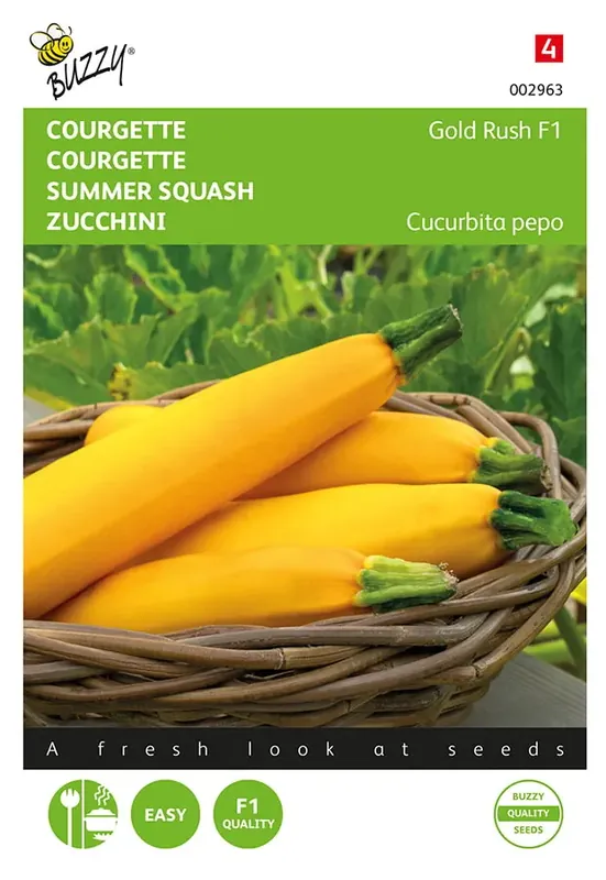 Topproduct | Courgette Gold Rush F1