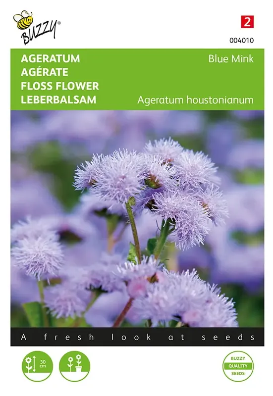 Nieuw in de shop - Ageratum, Leverbalsem Blue Mink