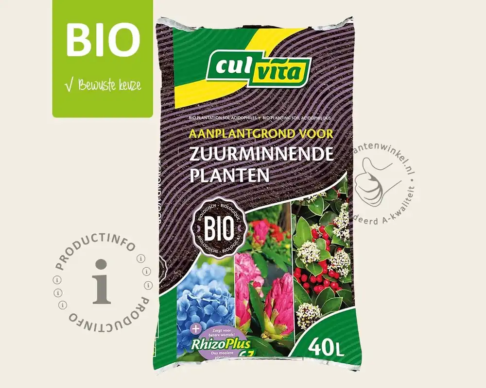 Aanplantgrond - zuurminnende planten - Wees er snel bij