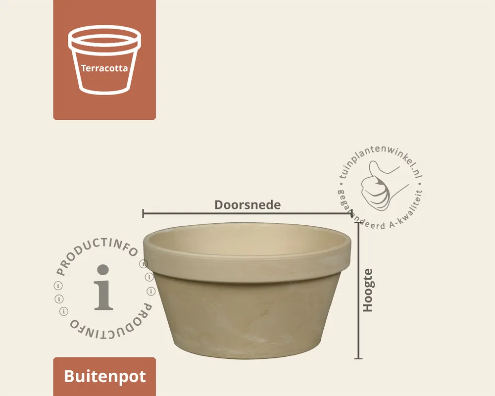 Scherp geprijsd - Bloempot KUL graniet