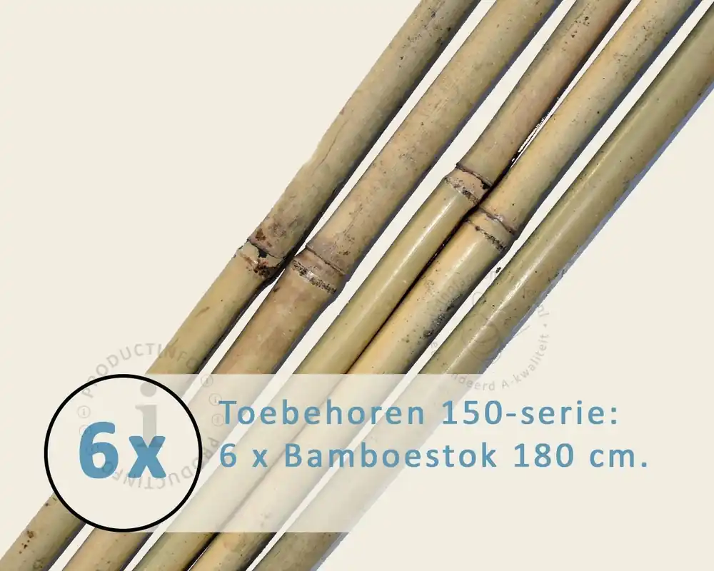 Fabrieksprijs | Toebehoren Leibomen 150-serie los bestellen - Bamboestok