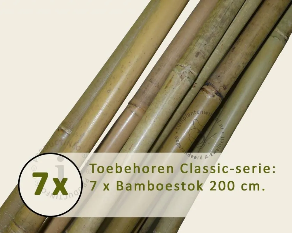 Toebehoren Leibomen Classic los bestellen - Bamboestok - Makkelijk bestellen