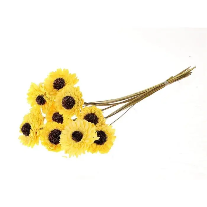Gerbera geel 25 cm - HBX Natural Living | Veilig betalen