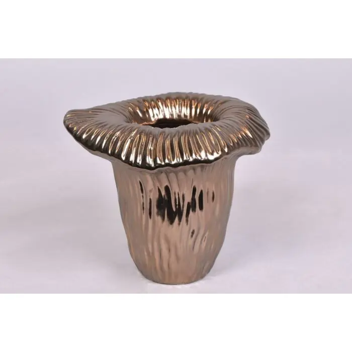 Topproduct - Vaas Arum mat brons 18 cm