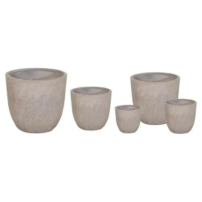 Speciale deal | Bloempot Arizona Egg Pot Sand - Mega Collections