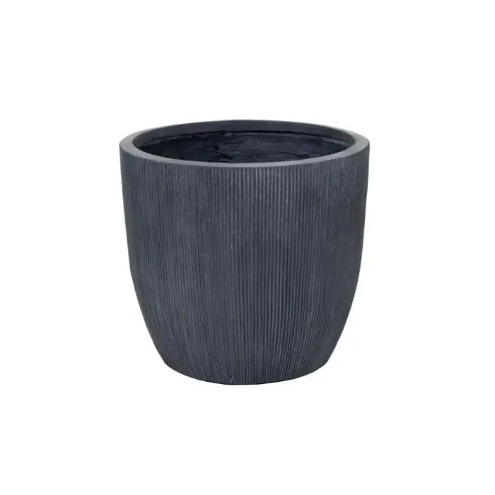 Bloempot Nora Egg Pot Graphite - Mega Collections | Net binnen