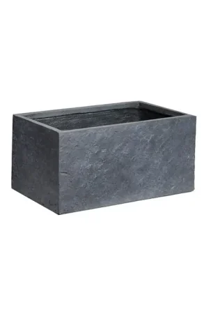 Actie loopt bijna af | Bloempot Arizona Bigular Graphite 60 cm - Mega Collections