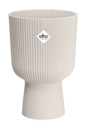 Voordeelprijs - Coupe Vibes Fold linnen wit Ø 14 cm - Elho