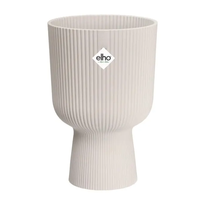 Voordeelprijs - Coupe Vibes Fold linnen wit Ø 14 cm - Elho