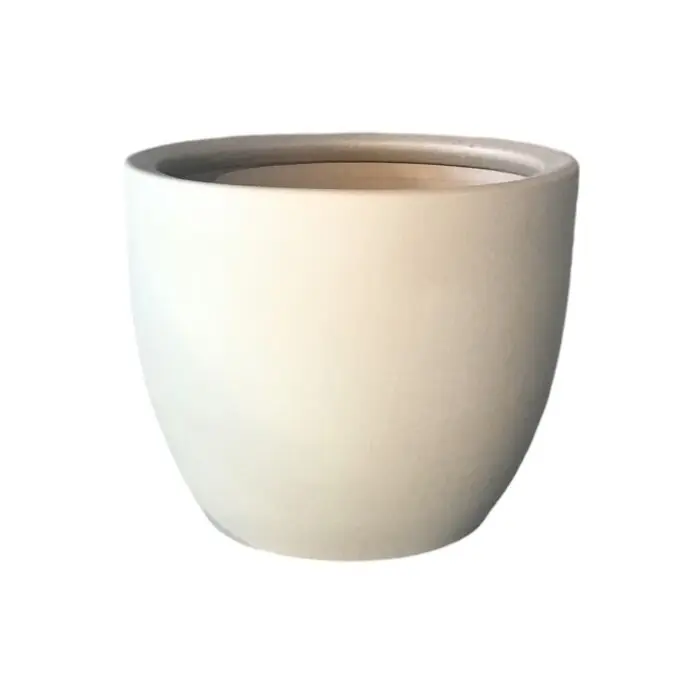 Bloempot keramiek lichtgrijs Ø30 cm | Topprijs