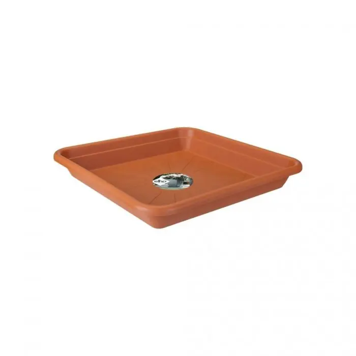 Elho Universele Schotel Vierkant Terra 20 cm - Outlet
