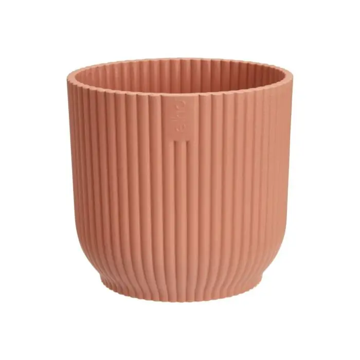 Bloempot Vibes Fold rond mini roze Ø 11 cm - Elho - Meest verkocht