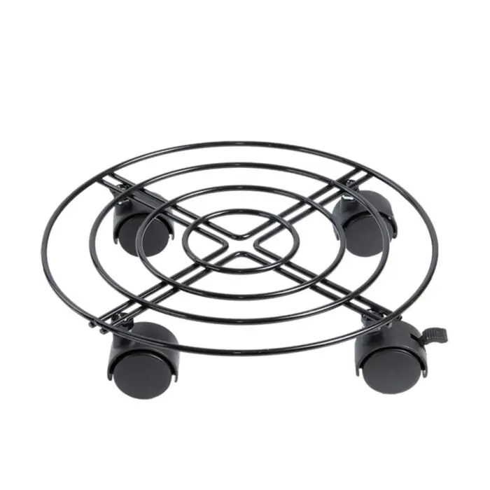 Aanbieding loopt bijna af - Plant trolley metaal rond outdoor 28 cm