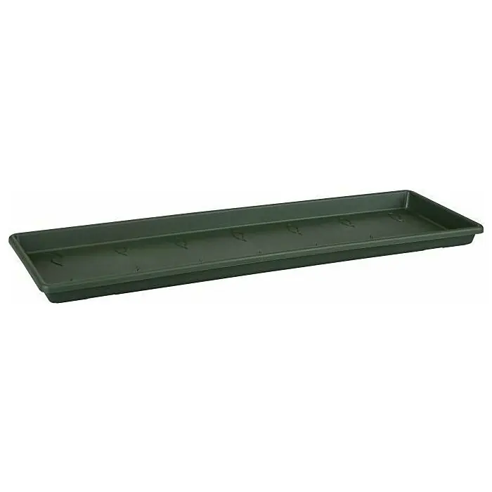 Elho Green Basics Balkonbak Schotel Blad Groen Ø 47.3 cm - Zeer goed beoordeeld