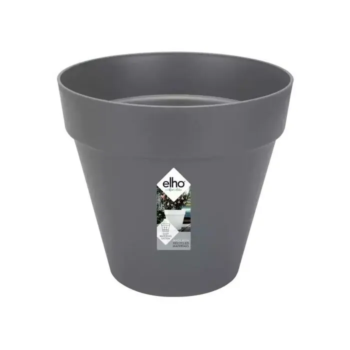 Populair - Bloempot Loft Urban donkergrijs Ø 29 cm - Elho