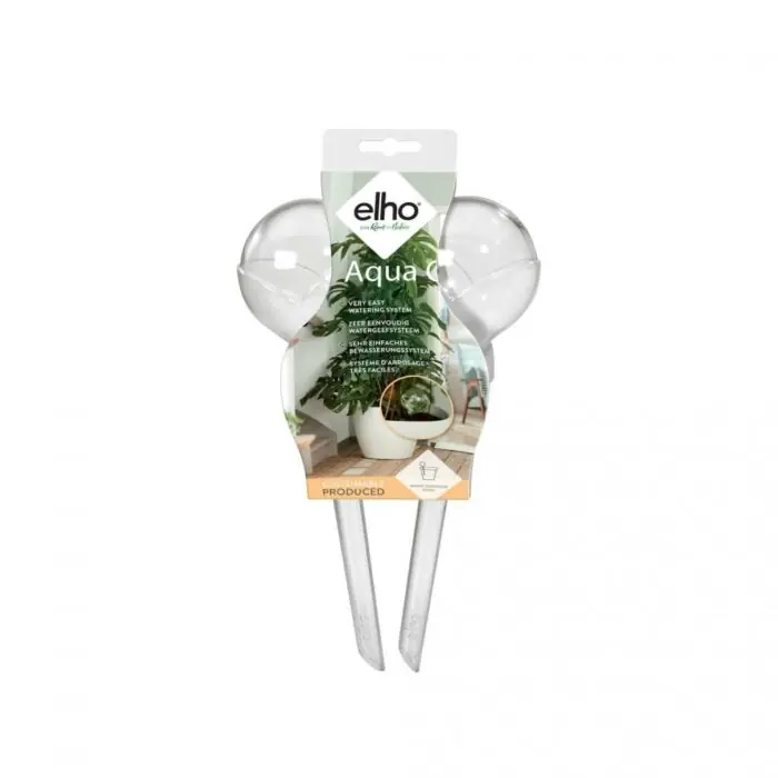 Alleen deze week | Elho Aqua Care Transparent L 8.8 x W 17.3 x H 32 cm