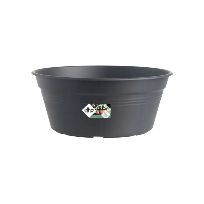 Bespaar meer - Elho Green Basics Schaal Living Black Ø 38 cm