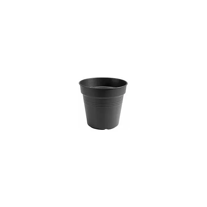 Opruiming | Plantenpot Green Basics Zwart Ø 13 cm - Elho
