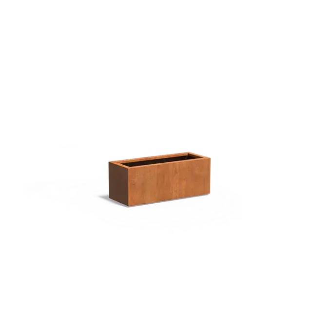 Veel gekozen - Cortenstaal PlantenbakkenCARREZ met bodem1000 x 400 x 400 mm