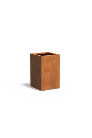 Voordelig | Cortenstaal PlantenbakkenCARREZ met bodem500 x 500 x 800 mm