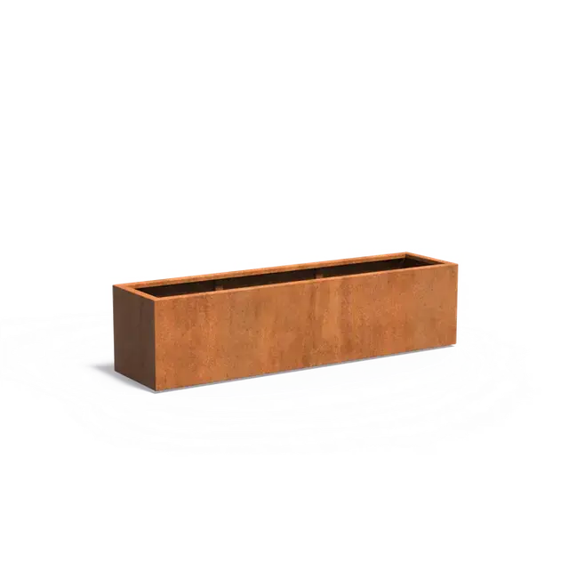Cortenstaal PlantenbakkenCARREZ met bodem2000 x 500 x 500 mm | Voordeelprijs