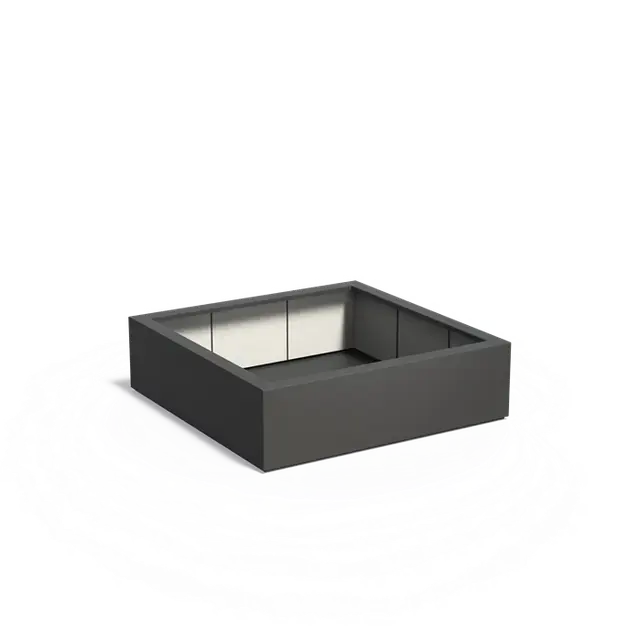 Nu kopen | Polyester PlantenbakkenCARREZ met bodem1400 x 1400 x 400 mm