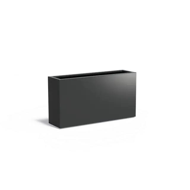 Aluminium PlantenbakkenCARREZ met bodem1500 x 400 x 800 mm - Online kopen