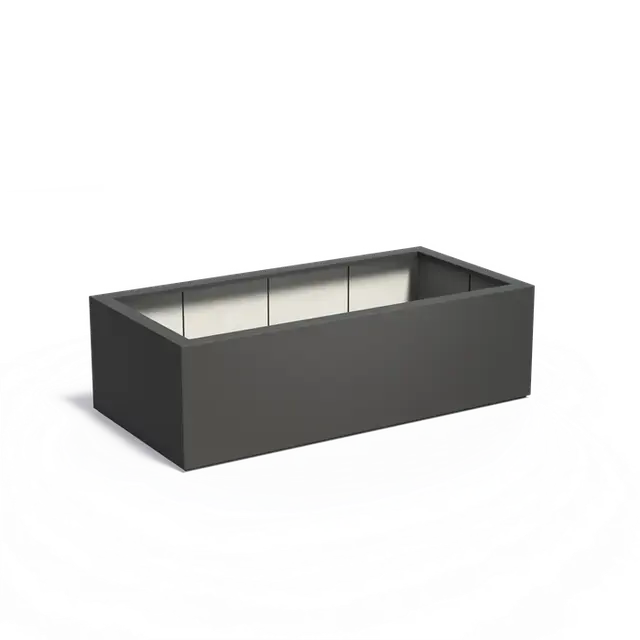 Flitsaanbieding - Polyester PlantenbakkenCARREZ met bodem2000 x 1000 x 600 mm