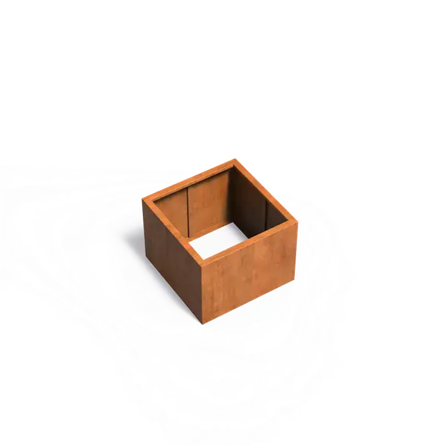 Erg populair - Cortenstaal PlantenbakkenCARREZ Zonder bodem800 x 800 x 600 mm