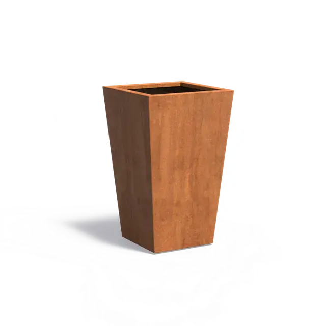 Laatste dagen | Cortenstaal PlantenbakkenTAP600 x 600 x 1000 mm