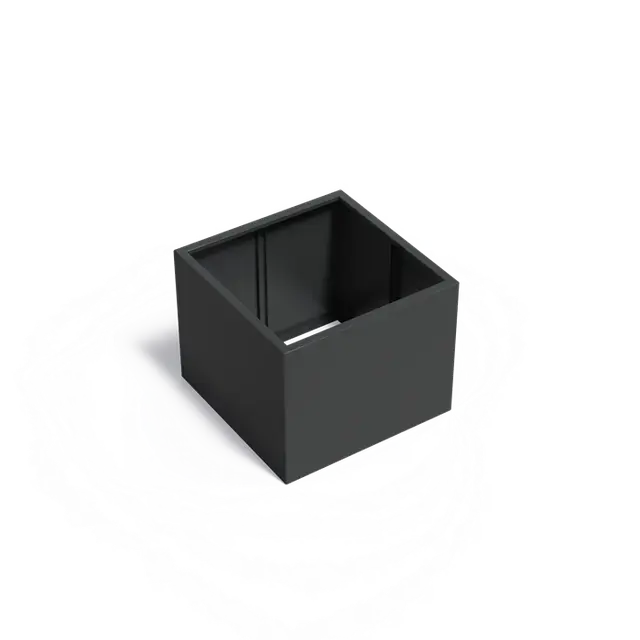 Aluminium PlantenbakkenCARREZ Zonder bodem1000 x 1000 x 800 mm - Tijdelijke actie