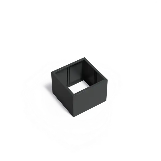Speciale aanbieding | Aluminium PlantenbakkenCARREZ Zonder bodem800 x 800 x 600 mm