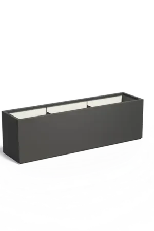 Alleen deze week - Polyester PlantenbakkenCARREZ met bodem2000 x 500 x 600 mm