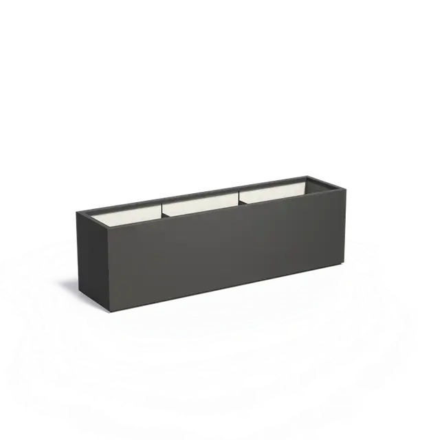 Alleen deze week - Polyester PlantenbakkenCARREZ met bodem2000 x 500 x 600 mm