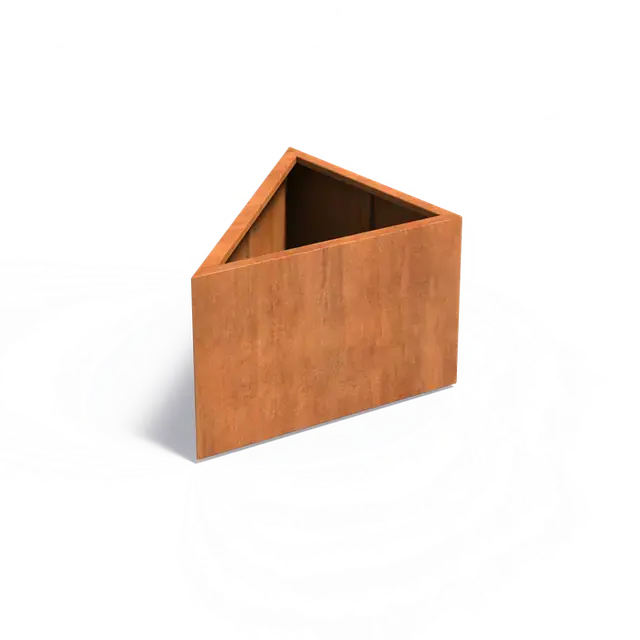 Op = op | Cortenstaal PlantenbakkenTRIANGLE1000 x 1000 x 600 mm