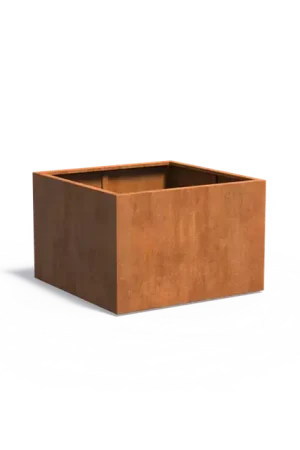 Zojuist toegevoegd - Cortenstaal PlantenbakkenCARREZ met bodem1200 x 1200 x 800 mm