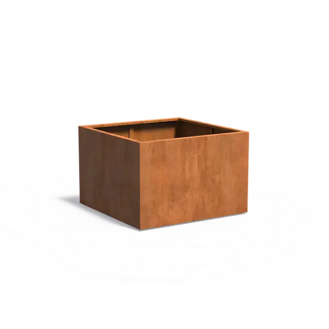 Zojuist toegevoegd - Cortenstaal PlantenbakkenCARREZ met bodem1200 x 1200 x 800 mm