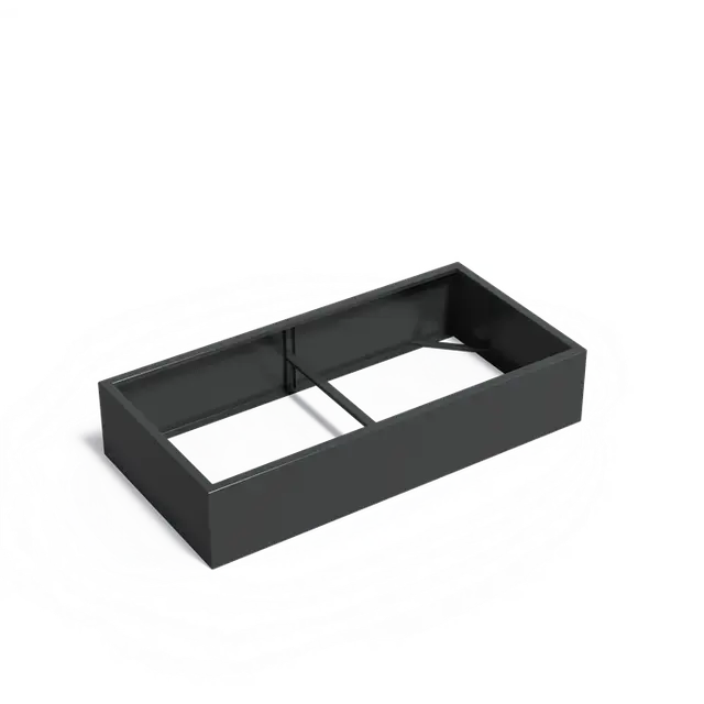 Scherp geprijsd - Aluminium PlantenbakkenCARREZ Zonder bodem2000 x 1000 x 400 mm
