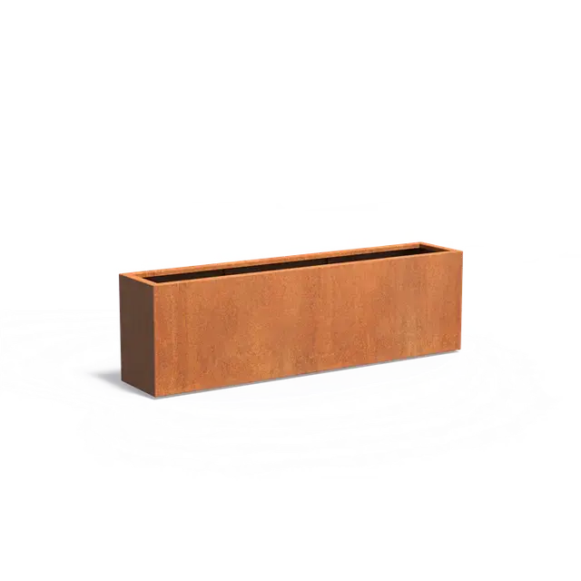 Cortenstaal PlantenbakkenCARREZ met bodem2000 x 400 x 600 mm - Bespaar meer