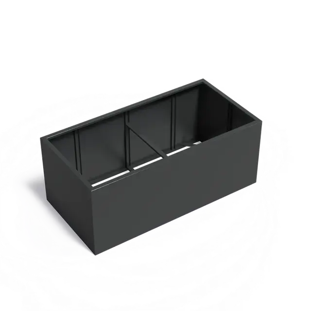 Aluminium PlantenbakkenCARREZ Zonder bodem2000 x 1000 x 800 mm | Sale