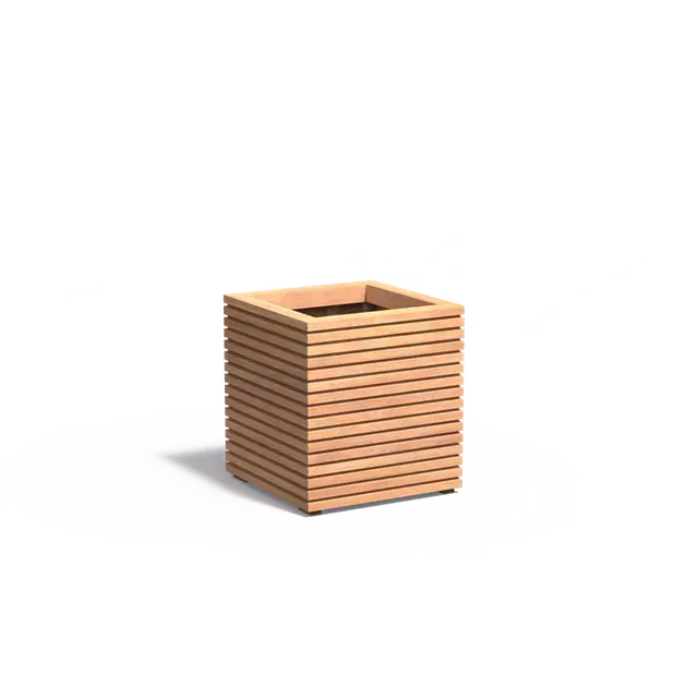 Hardhout PlantenbakkenMALAGA RHOMBUS600 x 600 x 608 mm | Nieuw binnengekomen