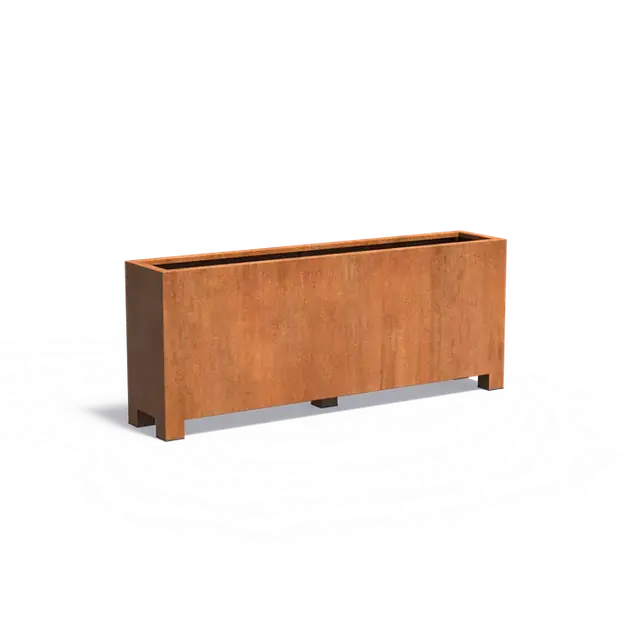 Nu kopen | Cortenstaal PlantenbakkenCARREZ met poten2000 x 400 x 800 mm