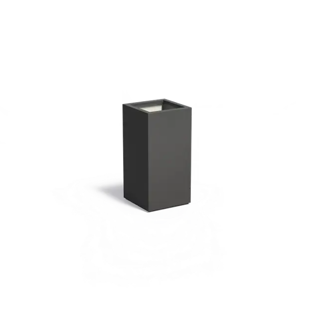 Tijdelijke actie - Polyester PlantenbakkenCARREZ met bodem500 x 500 x 1000 mm