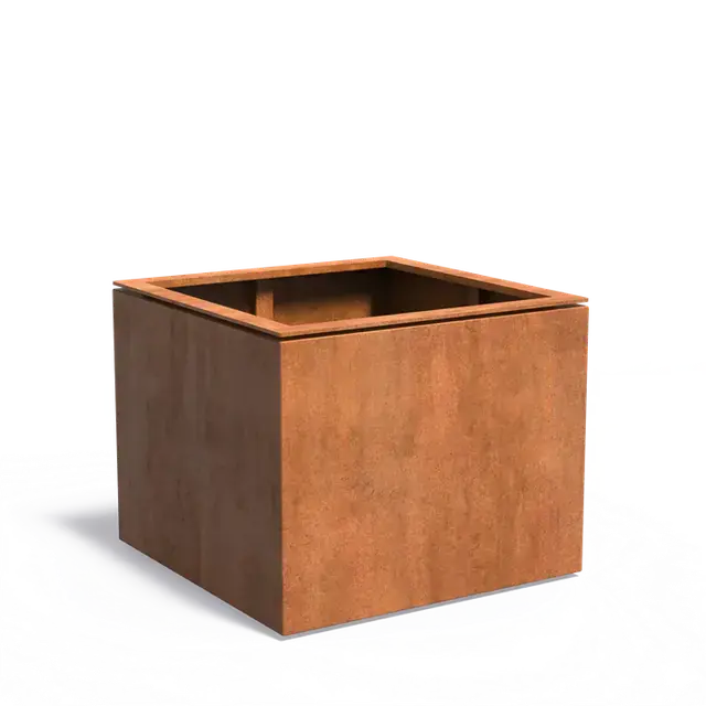 Net toegevoegd | Cortenstaal PlantenbakkenDOMUS980 x 980 x 800 mm