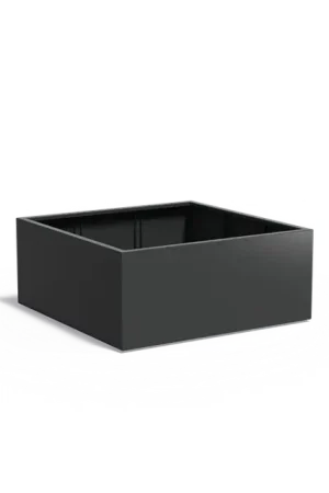 Zojuist toegevoegd | Aluminium PlantenbakkenCARREZ met bodem1400 x 1400 x 600 mm