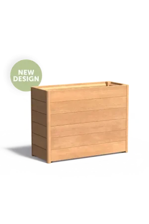 Alleen deze week | Hardhout PlantenbakkenCARREZ met bodem (new design)1000 x 400 x 750 mm